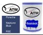 Preview: Porsche, Neptune Blue, R5E: 500ml Lackdose, von ATW Autoteile West.